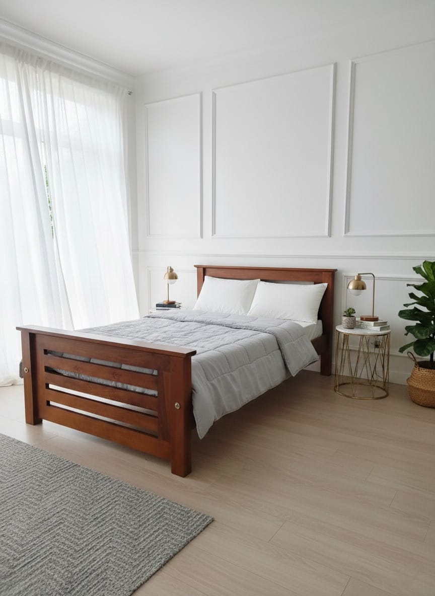 Teak Bed (6X3)
