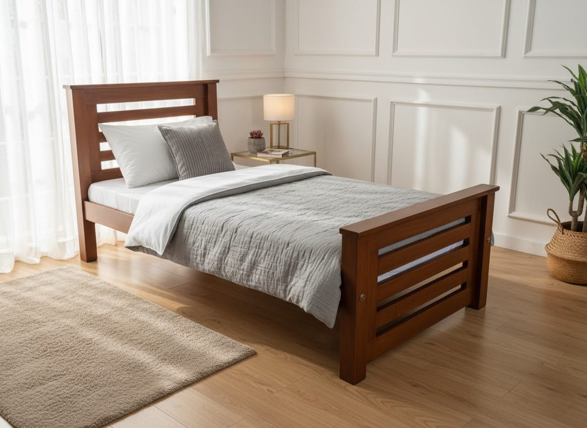 Teak Bed (6X3)