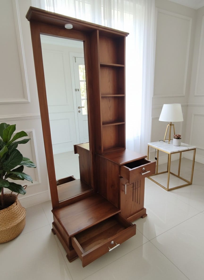 Teak Dressing Table II