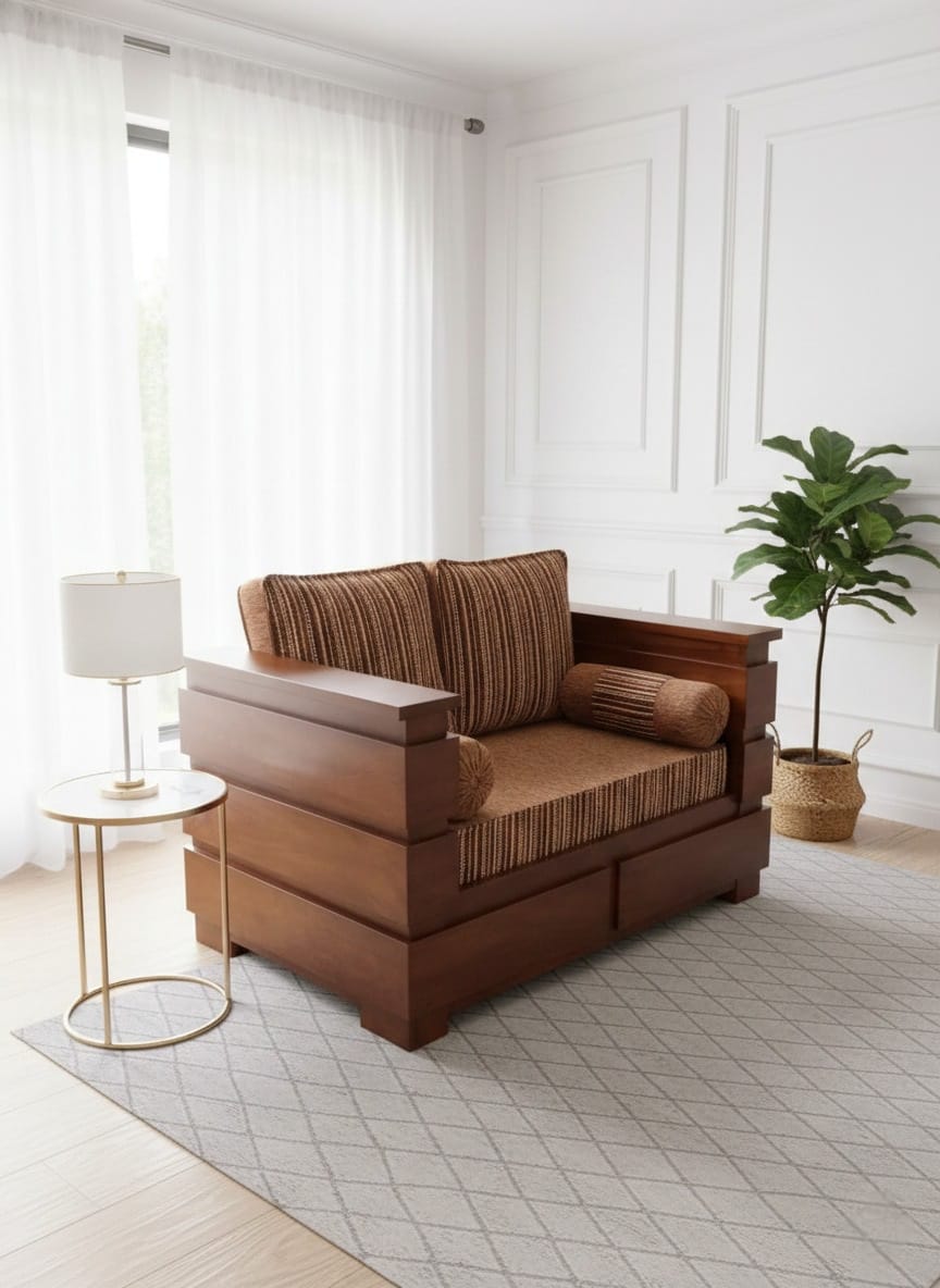 The Heritage Lounge Teak Sofa Set