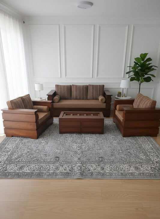 The Heritage Lounge Teak Sofa Set