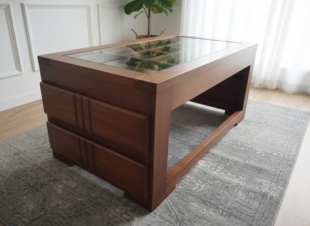 Heritage Atrium Teak Coffee Table