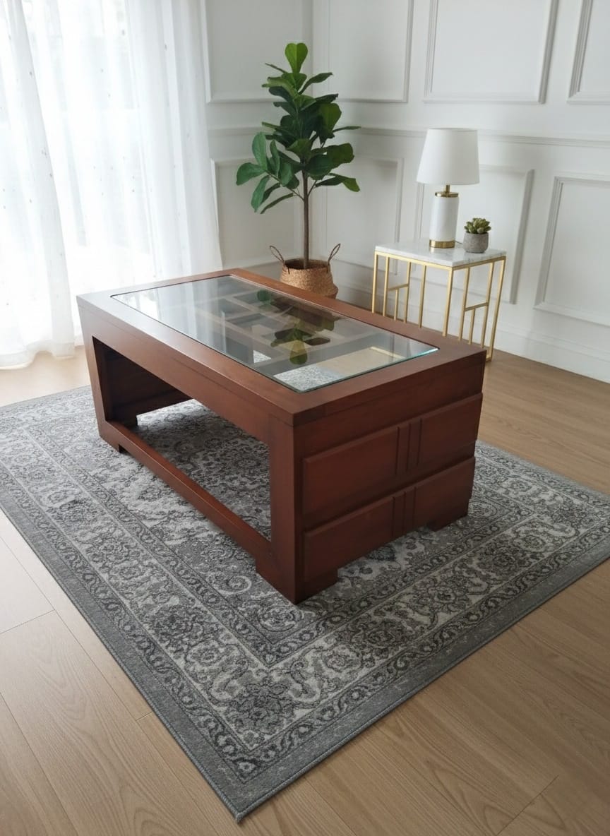 Heritage Atrium Teak Coffee Table