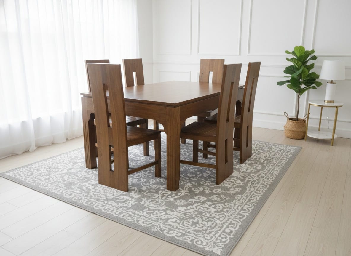 Dining Table with 6 chairs