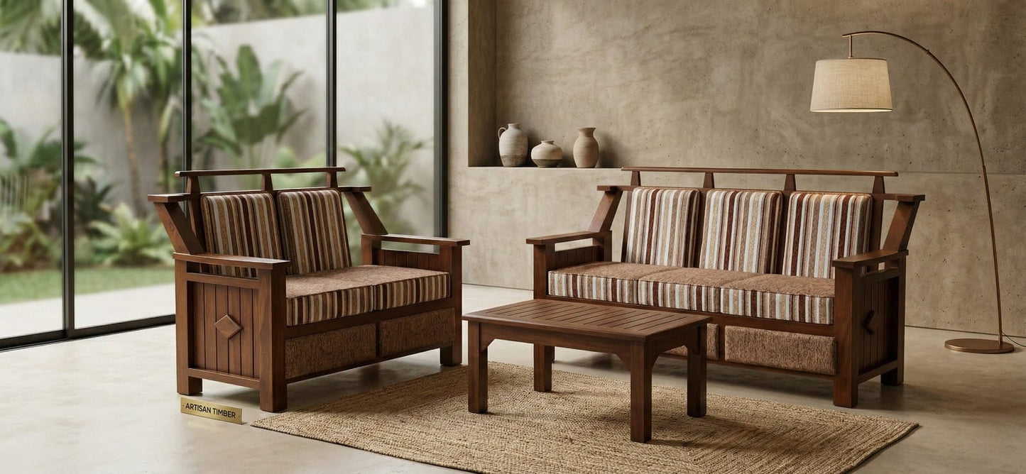 Royal Teak Artisan Sofa Suite